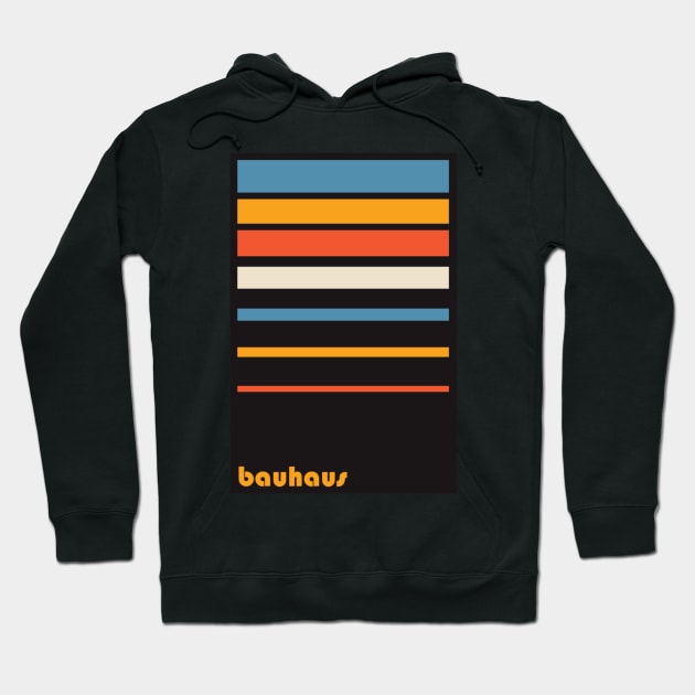 Bauhaus The Blueprint of Modern Design Hoodie by Iron Astronaut